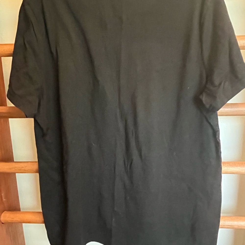 Time and Tru Black Crew Neck Tee